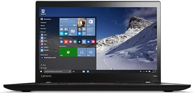 Lenovo Thinkpad T460 Business Laptop | intel Core i5-6th Gen. CPU | 8GB RAM | 256GB SSD | 14.1 inch Non-Touch Dispaly | Windows OS (Renewed)