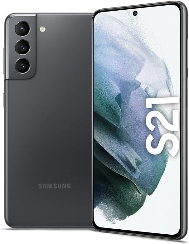 Samsung Galaxy S21 5G Android Smartphone | SM-G991U | 256GB Storage | 8GB RAM | SIM Free Unlocked | 5G Mobile Phone |Gray | (Renewed)