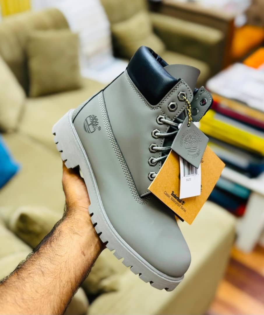 Timberland Premium 6 in Waterproof GS Boys Shoes Color Wheat Nubuck 100% -First copies
